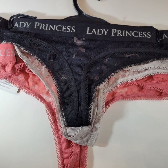 BRAND NEW LADY PRINCESS 3-PACK INTIMATES WOMEN"S PANTIE SETS - Picture 8 of 9